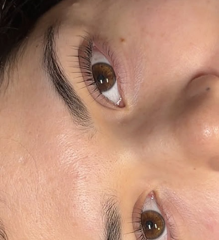 A lash lift by Alieth